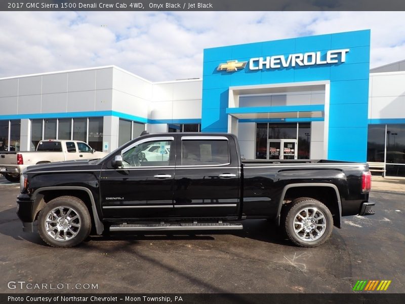 Onyx Black / Jet Black 2017 GMC Sierra 1500 Denali Crew Cab 4WD