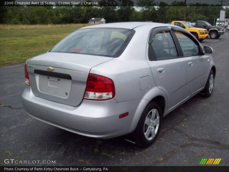 Cosmic Silver / Charcoal 2006 Chevrolet Aveo LS Sedan