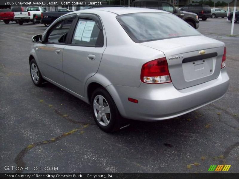 Cosmic Silver / Charcoal 2006 Chevrolet Aveo LS Sedan
