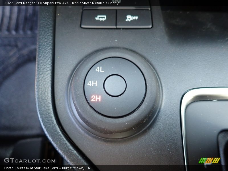Iconic Silver Metallic / Ebony 2022 Ford Ranger STX SuperCrew 4x4