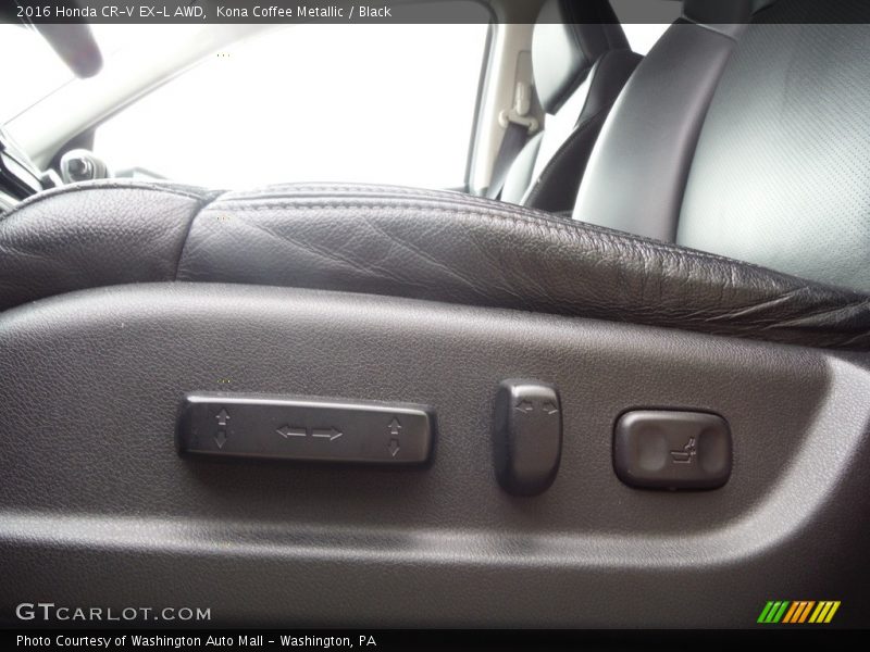 Kona Coffee Metallic / Black 2016 Honda CR-V EX-L AWD