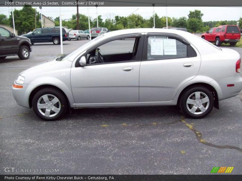 Cosmic Silver / Charcoal 2006 Chevrolet Aveo LS Sedan