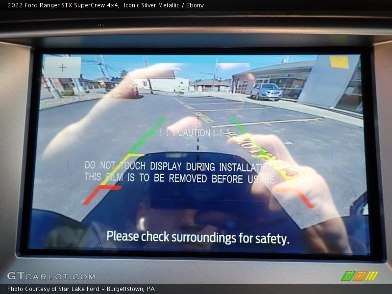 Iconic Silver Metallic / Ebony 2022 Ford Ranger STX SuperCrew 4x4