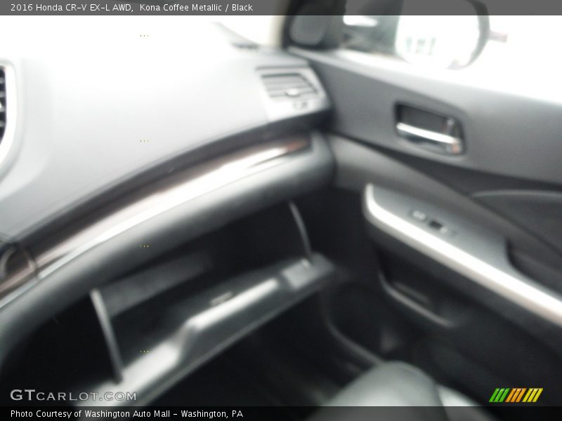 Kona Coffee Metallic / Black 2016 Honda CR-V EX-L AWD