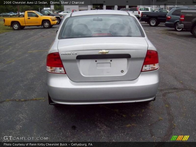 Cosmic Silver / Charcoal 2006 Chevrolet Aveo LS Sedan