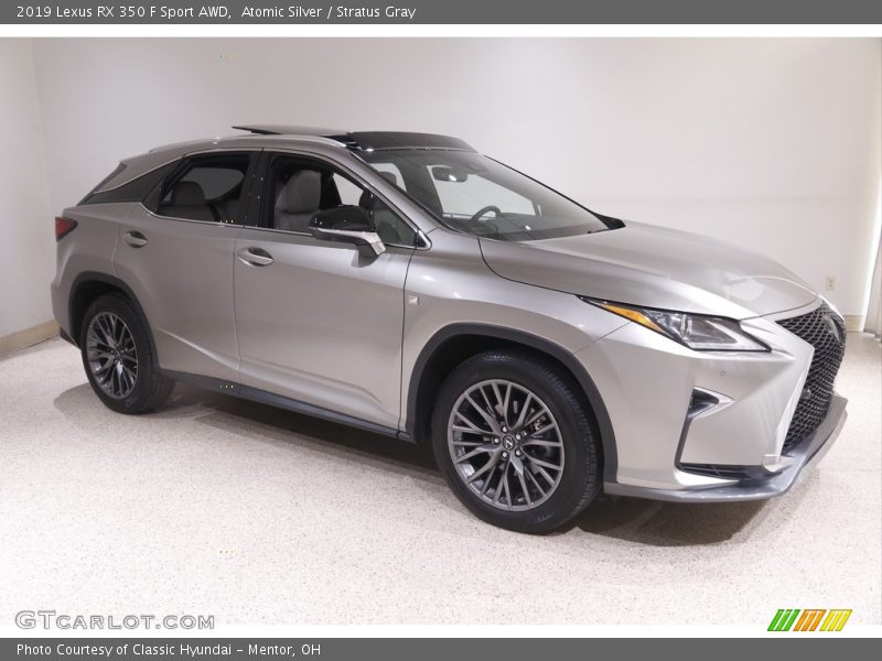Atomic Silver / Stratus Gray 2019 Lexus RX 350 F Sport AWD