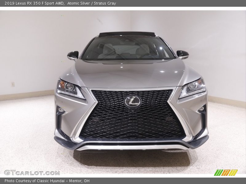 Atomic Silver / Stratus Gray 2019 Lexus RX 350 F Sport AWD