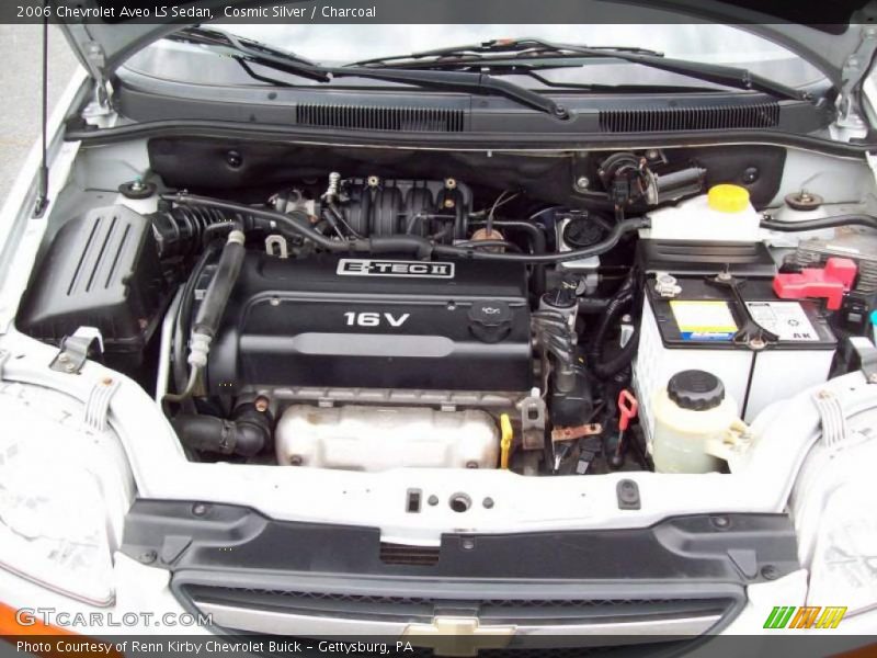 Cosmic Silver / Charcoal 2006 Chevrolet Aveo LS Sedan