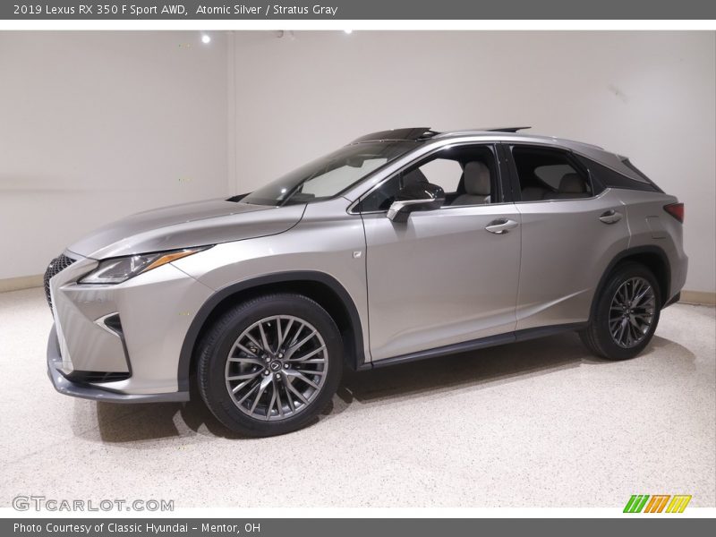 Atomic Silver / Stratus Gray 2019 Lexus RX 350 F Sport AWD