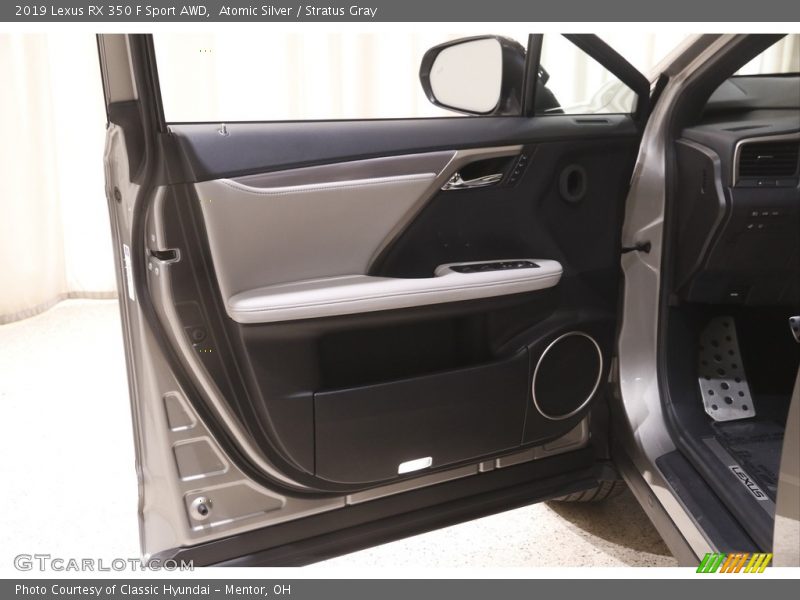 Atomic Silver / Stratus Gray 2019 Lexus RX 350 F Sport AWD
