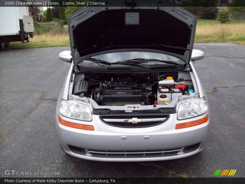 Cosmic Silver / Charcoal 2006 Chevrolet Aveo LS Sedan