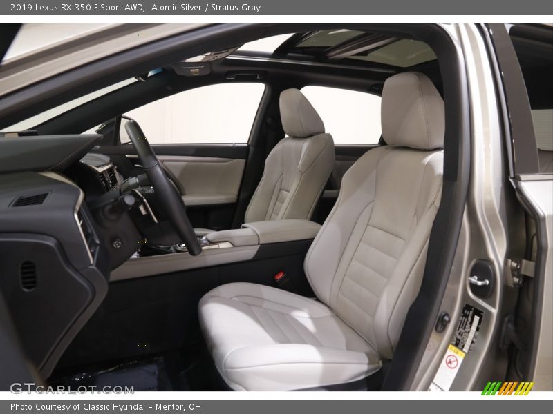 Atomic Silver / Stratus Gray 2019 Lexus RX 350 F Sport AWD