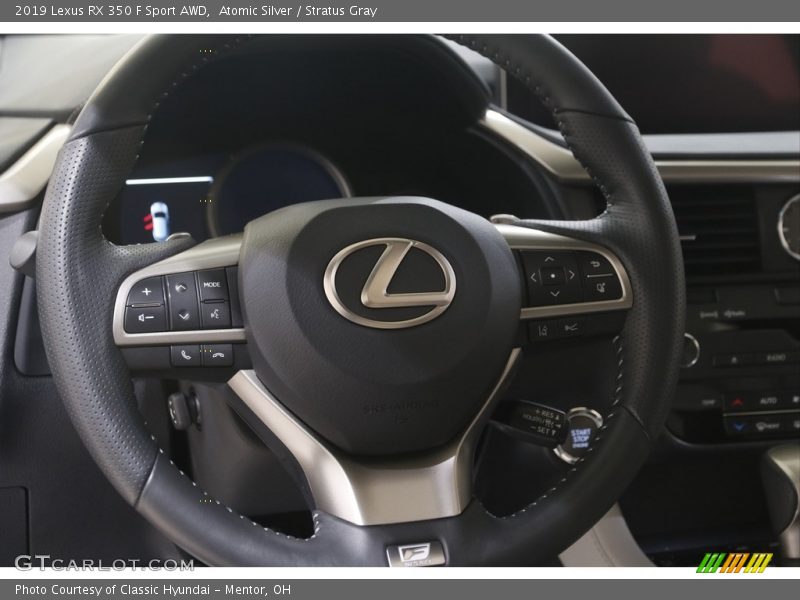 Atomic Silver / Stratus Gray 2019 Lexus RX 350 F Sport AWD