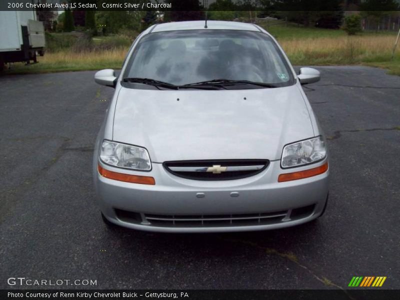 Cosmic Silver / Charcoal 2006 Chevrolet Aveo LS Sedan