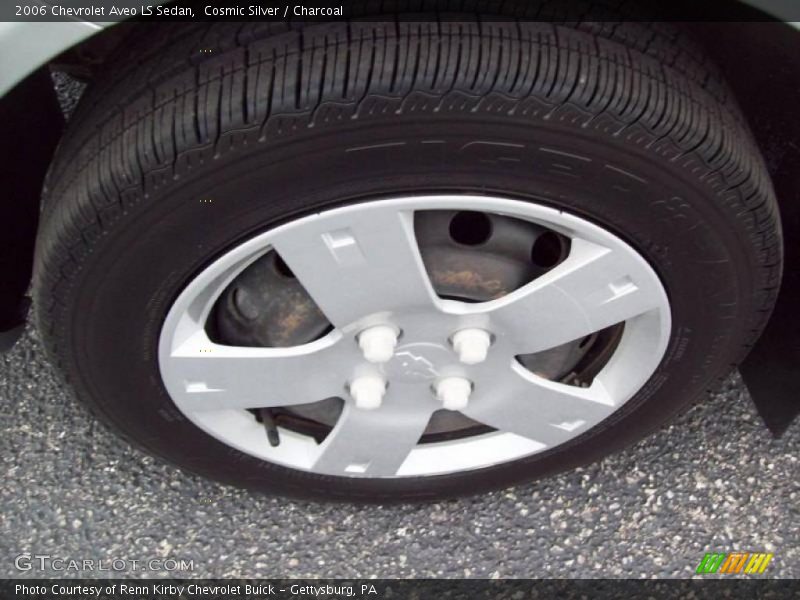 Cosmic Silver / Charcoal 2006 Chevrolet Aveo LS Sedan