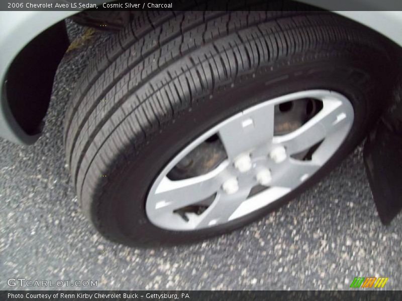Cosmic Silver / Charcoal 2006 Chevrolet Aveo LS Sedan