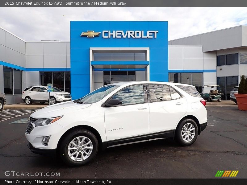 Summit White / Medium Ash Gray 2019 Chevrolet Equinox LS AWD