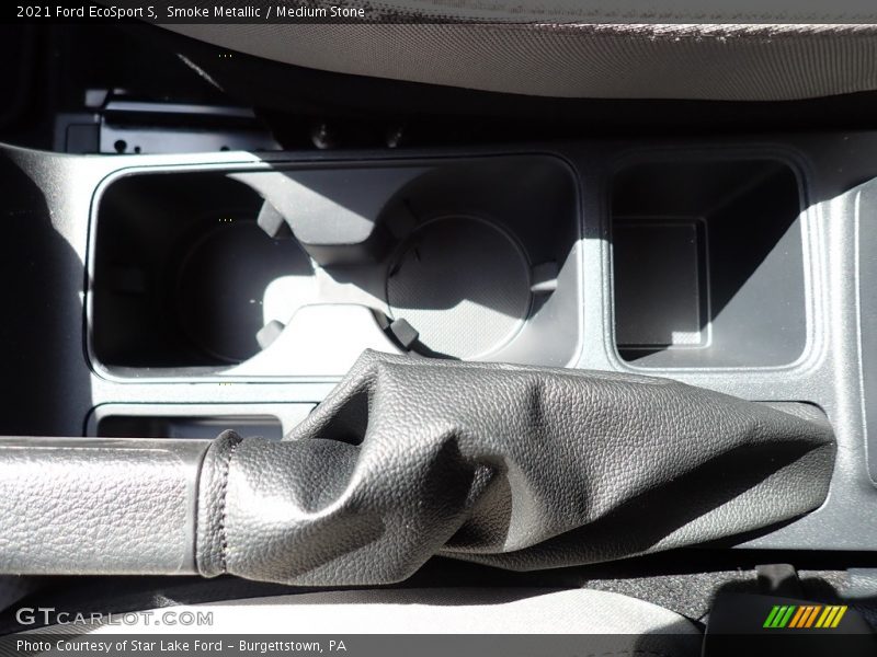 Smoke Metallic / Medium Stone 2021 Ford EcoSport S