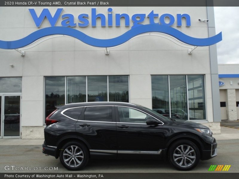 Crystal Black Pearl / Black 2020 Honda CR-V Touring AWD