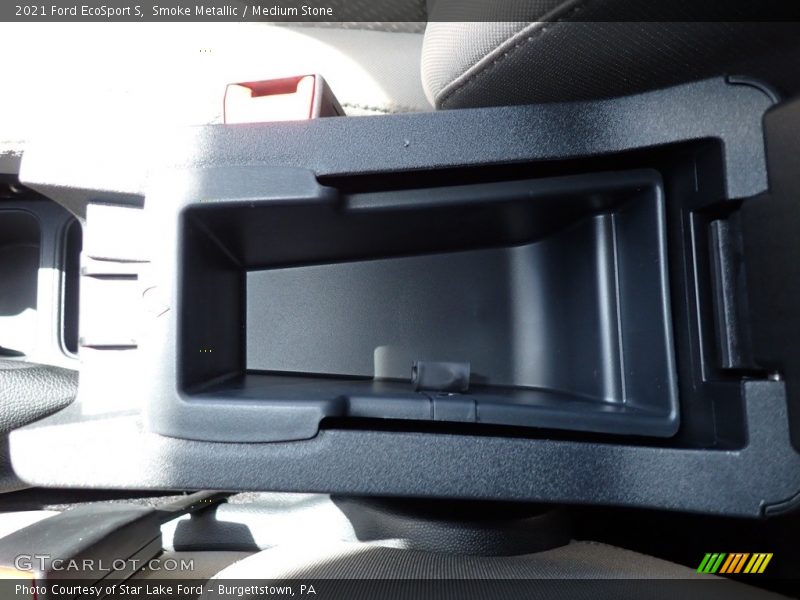Smoke Metallic / Medium Stone 2021 Ford EcoSport S