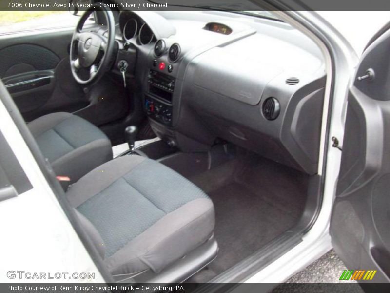 Cosmic Silver / Charcoal 2006 Chevrolet Aveo LS Sedan