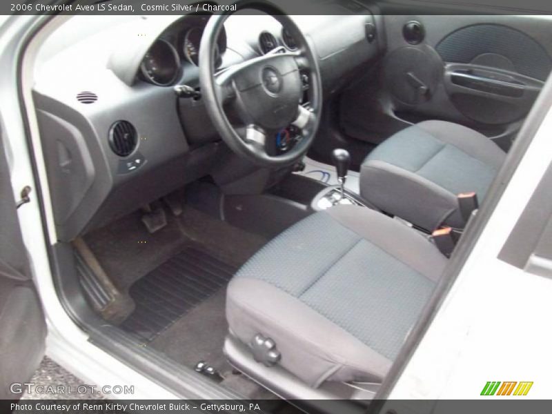Cosmic Silver / Charcoal 2006 Chevrolet Aveo LS Sedan