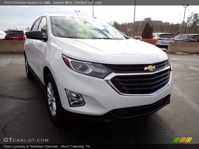 Summit White / Medium Ash Gray 2019 Chevrolet Equinox LS AWD