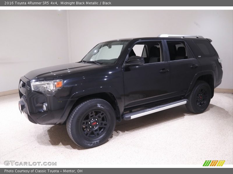 Midnight Black Metallic / Black 2016 Toyota 4Runner SR5 4x4