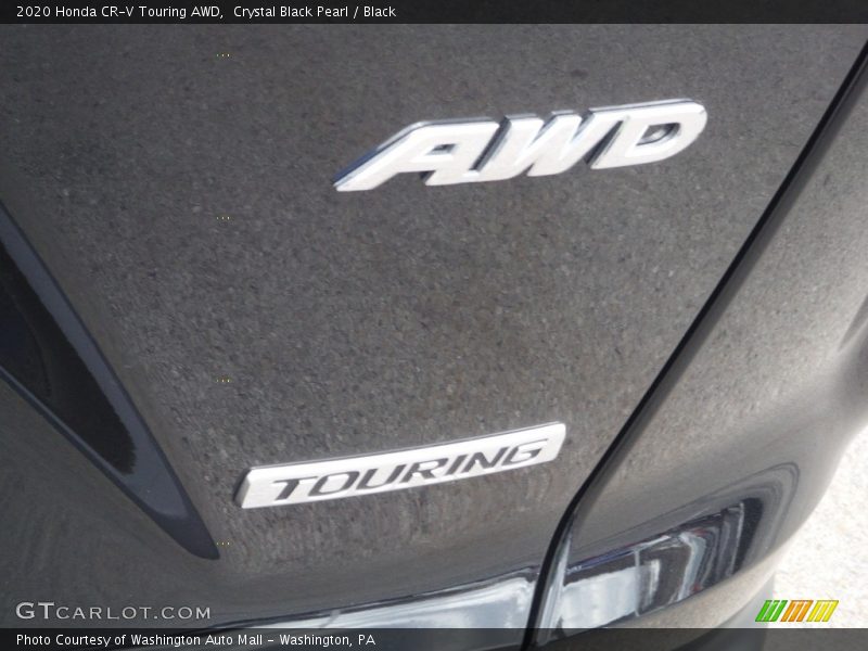 Crystal Black Pearl / Black 2020 Honda CR-V Touring AWD