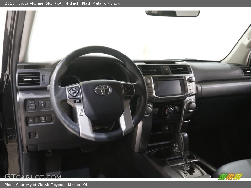 Midnight Black Metallic / Black 2016 Toyota 4Runner SR5 4x4