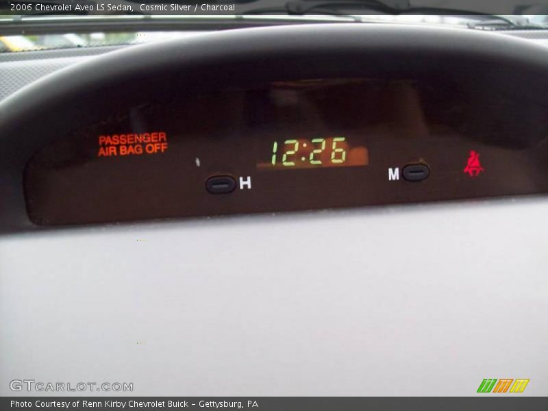 Cosmic Silver / Charcoal 2006 Chevrolet Aveo LS Sedan