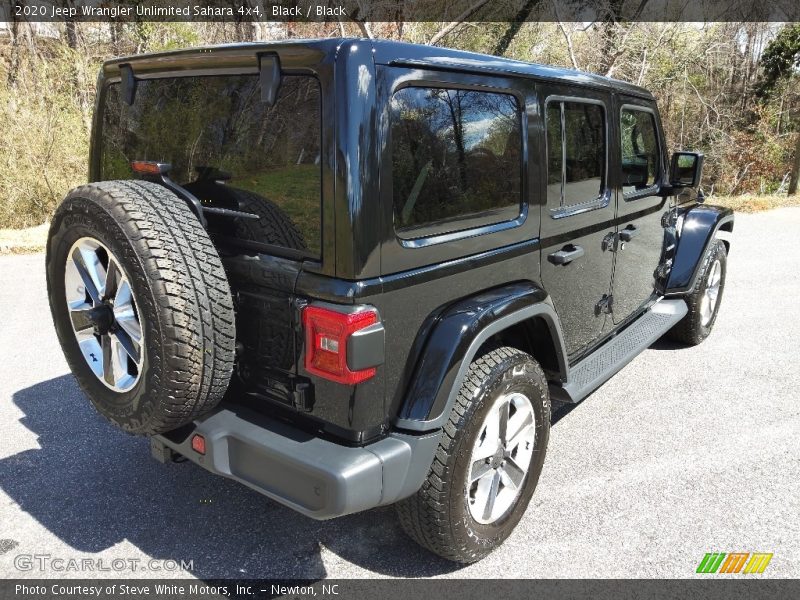 Black / Black 2020 Jeep Wrangler Unlimited Sahara 4x4