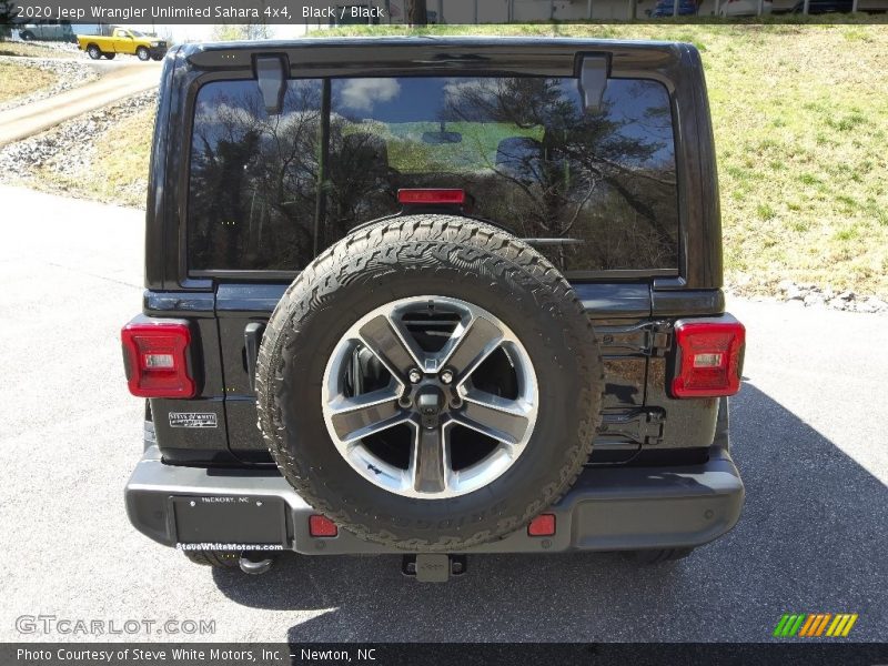 Black / Black 2020 Jeep Wrangler Unlimited Sahara 4x4