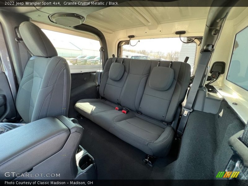 Rear Seat of 2022 Wrangler Sport 4x4