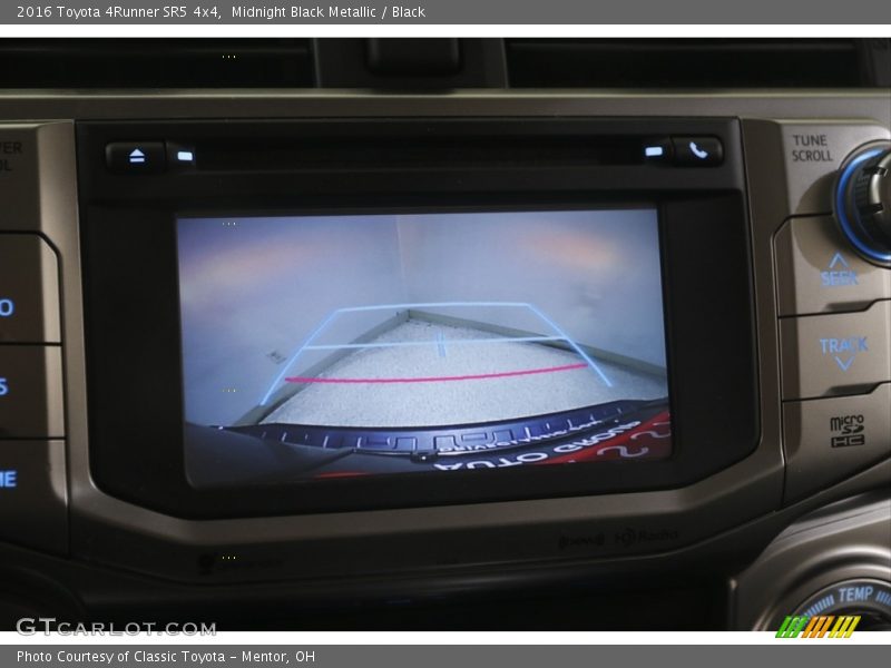 Midnight Black Metallic / Black 2016 Toyota 4Runner SR5 4x4