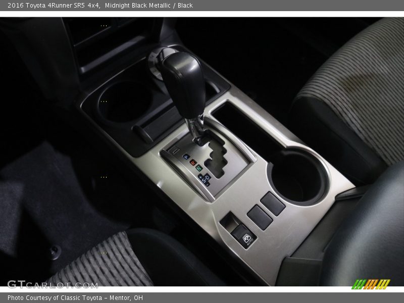 Midnight Black Metallic / Black 2016 Toyota 4Runner SR5 4x4