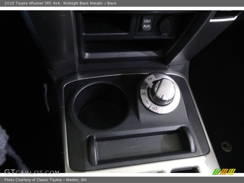 Midnight Black Metallic / Black 2016 Toyota 4Runner SR5 4x4
