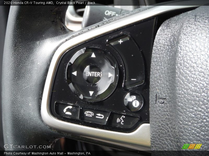 Crystal Black Pearl / Black 2020 Honda CR-V Touring AWD