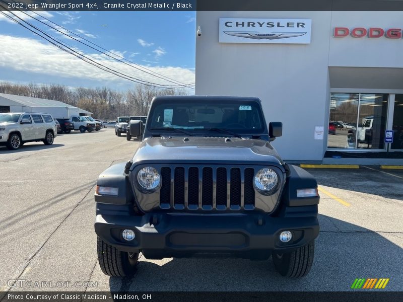 Granite Crystal Metallic / Black 2022 Jeep Wrangler Sport 4x4