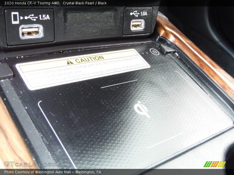 Crystal Black Pearl / Black 2020 Honda CR-V Touring AWD