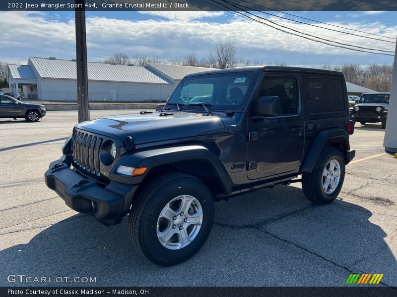 Granite Crystal Metallic / Black 2022 Jeep Wrangler Sport 4x4