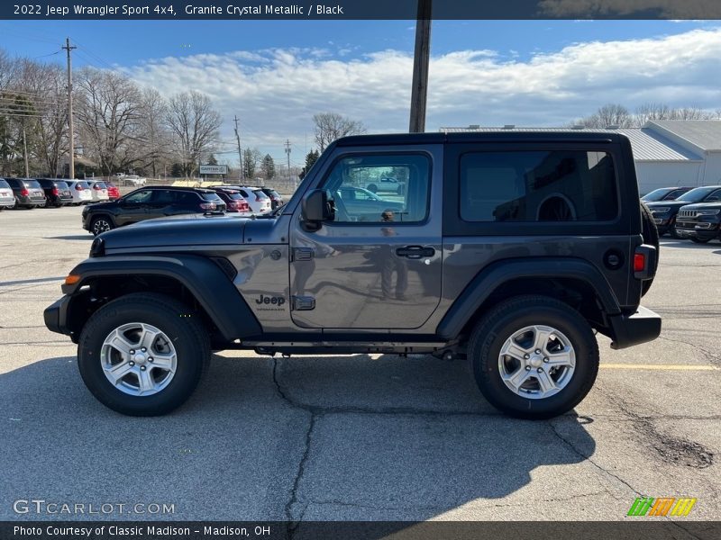 Granite Crystal Metallic / Black 2022 Jeep Wrangler Sport 4x4