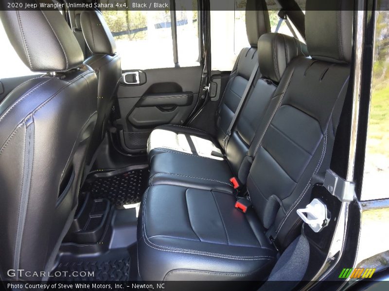 Black / Black 2020 Jeep Wrangler Unlimited Sahara 4x4