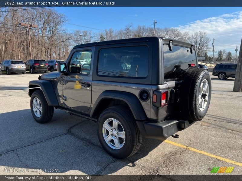 Granite Crystal Metallic / Black 2022 Jeep Wrangler Sport 4x4