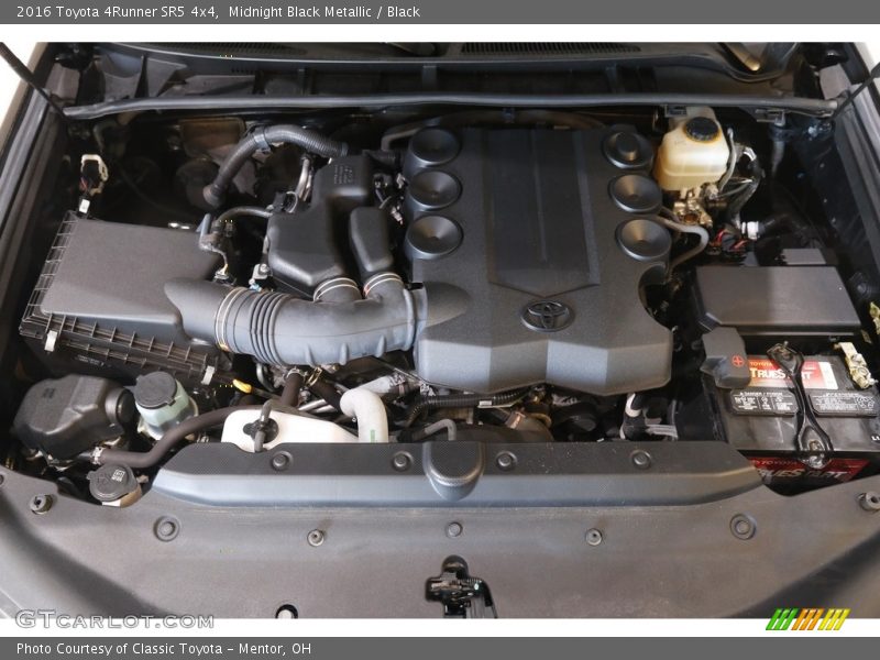 Midnight Black Metallic / Black 2016 Toyota 4Runner SR5 4x4