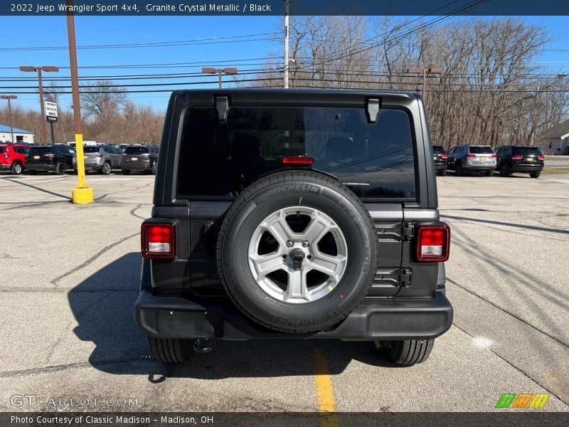 Granite Crystal Metallic / Black 2022 Jeep Wrangler Sport 4x4
