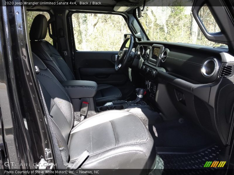 Black / Black 2020 Jeep Wrangler Unlimited Sahara 4x4