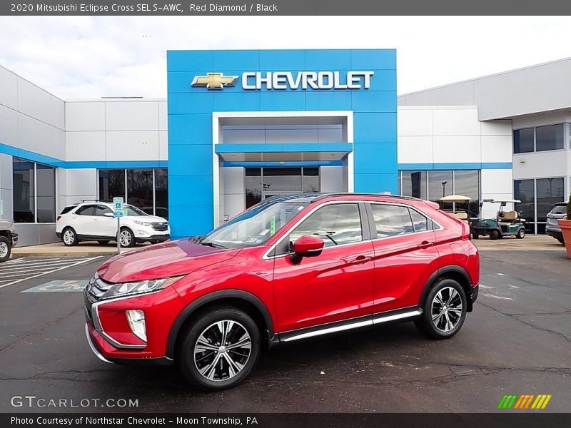 Front 3/4 View of 2020 Eclipse Cross SEL S-AWC