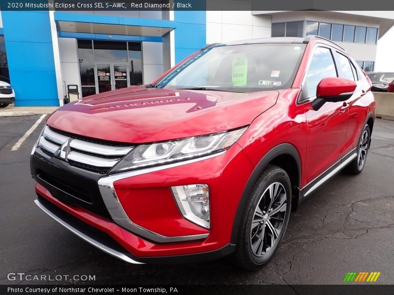 Red Diamond / Black 2020 Mitsubishi Eclipse Cross SEL S-AWC