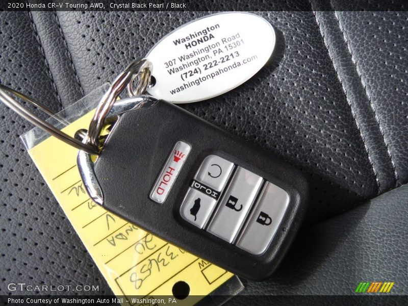 Crystal Black Pearl / Black 2020 Honda CR-V Touring AWD